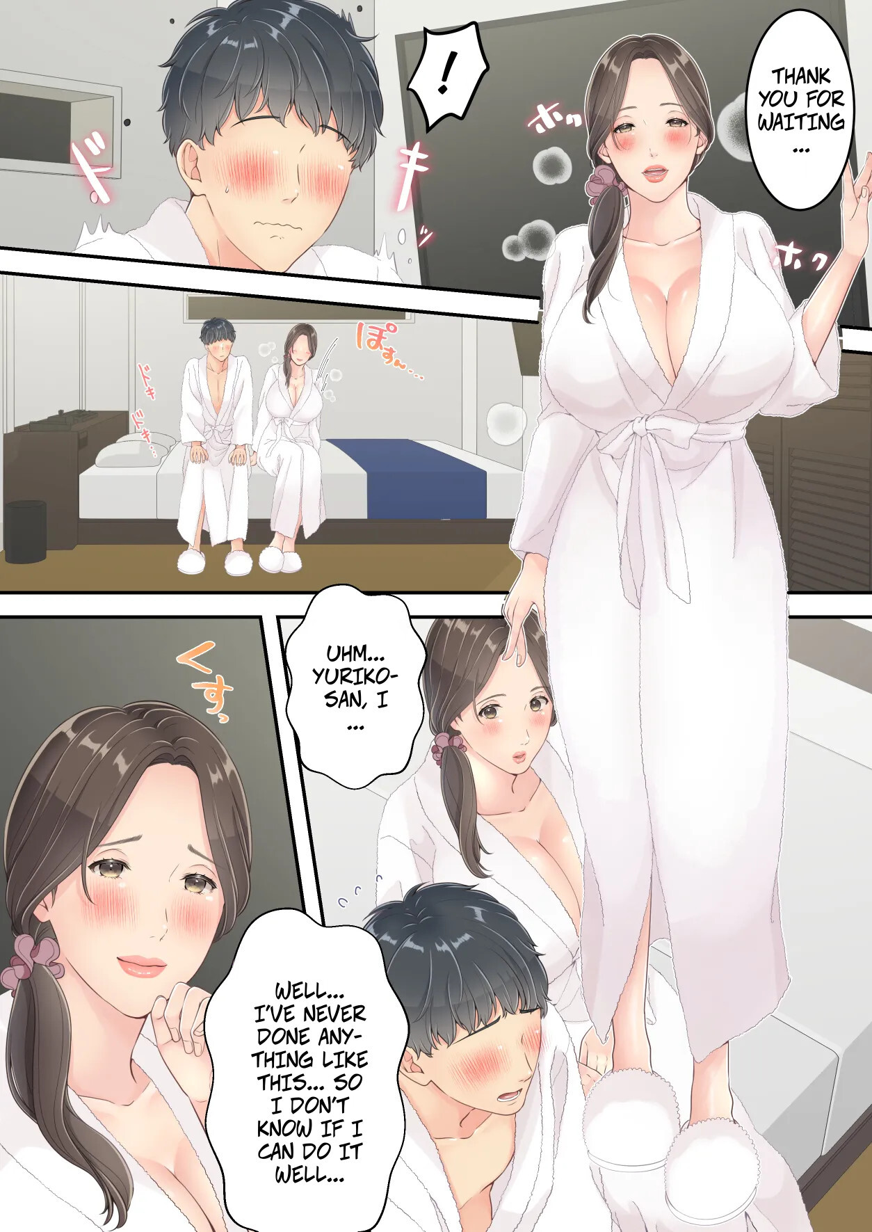 Hentai Manga Comic-A Normal Mother Goes on a Sweet Affair Trip With a Boy the Same Age as Her Son-Read-32